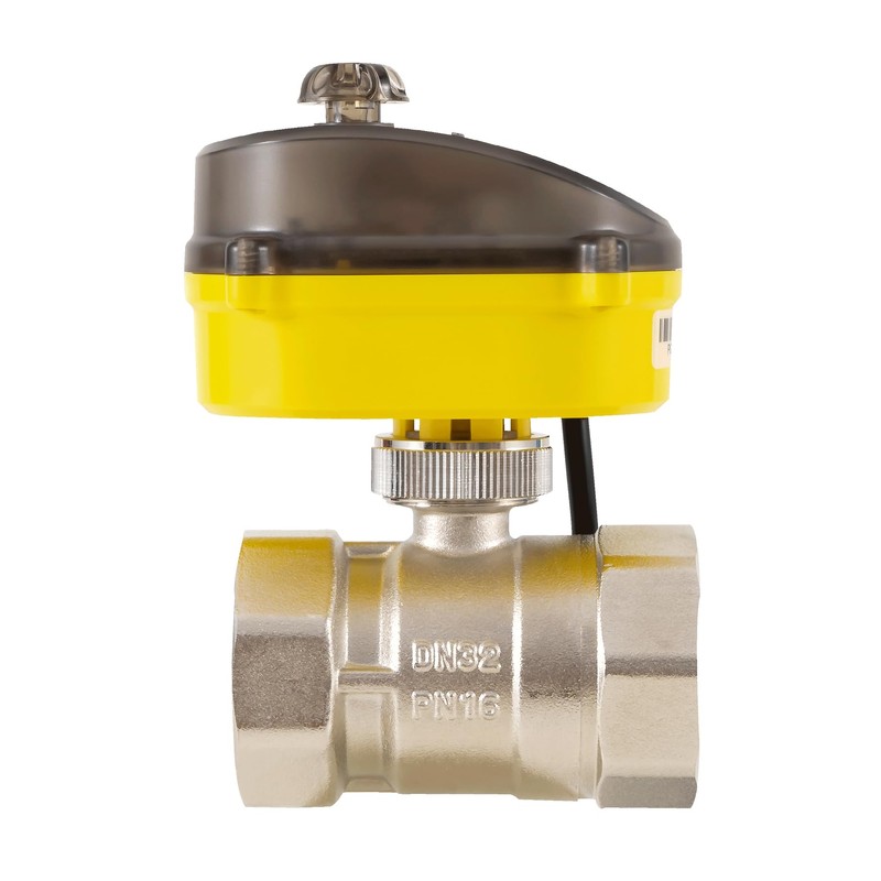 Smart electric ball valve, 1 1/4 inch full-bore ball valve,