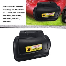 Lawn Mower Parts 987-02516A Hinged Mulching Plug Assembly, Compatible with MTD, Cub Cadet & S-napper Mower, for Troy Bilt Push Mower TB110 TB130 TB230, Fits 987-02516 21" Push/Walk Behind Mower