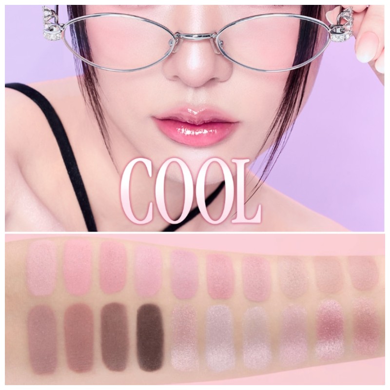 DASIQUE Mood Single Shadow 1.2~1.5g, Shade:37 Veil Pink(Shimmer)