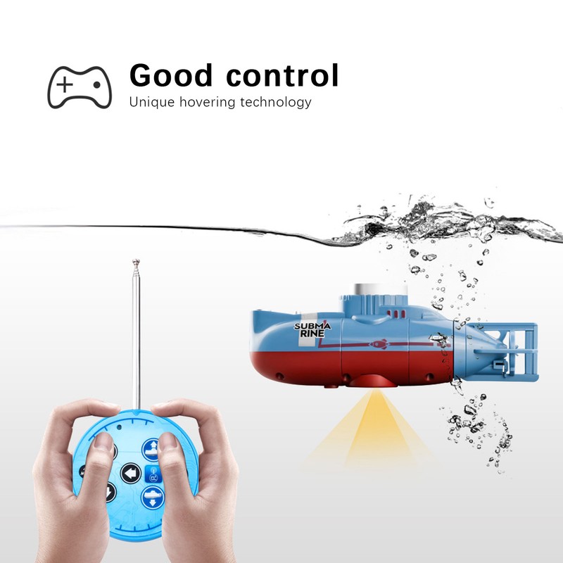 Simulated Submarine Mini Remote‑Controlled Submarine Toy Model Fish Tank Decoration