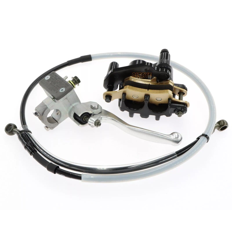ALTAYE Front Brake Master Cylinder Caliper & Hose Assy For