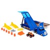Monster Jam, Transforming Hauler Playset and Storage with Exclusive El