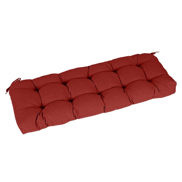 Aoodor 46''x19''x 5'' Tufted Outdoor Bench Cushion, Water Resistant &