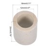 QUARKZMAN Insulated Ceramic Tube 12 x 18 x 20 mm