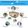 PINVNBY Rabbit Corner Litter Box with Drawer for Cage Small