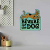 Scooby-Doo Beware of the Dog Metal Sign - Fun Scooby-Doo