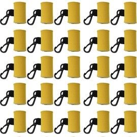 Birdz Birdz 25 Yellow Clip-On Neoprene Sleeve Lip Balm Holster Lipstick Holder Mini Lighter Case Key Chains