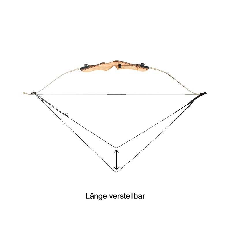 YAK Archery Universal Bow Tension Cord for Recurve and Long