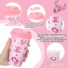 Yungyan 16 Sets Pink Cowgirl Party Favors Goodie Cups with