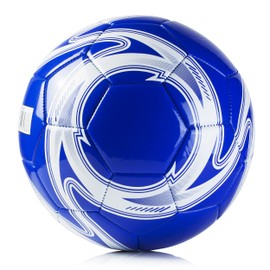 Western Star Balón de fútbol tamaño 3 y tamaño 4 y tamaño 5 - Peso Oficial de Partido - 5 Colores - Jugadores de fútbol jóvenes y Adultos - Hélice - Diseño Atractivo y Duradero