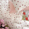 Lanqinglv Bed Linen, Girls’, Children’s, White, Pink, Red, Hearts, Made