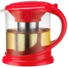 New Bistro Teapot 1.0 L with Tea Strainer Red