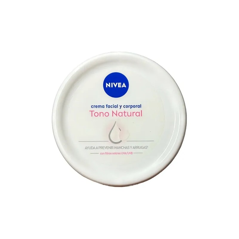 Nivea Crema Corporal Y Facial Aclarado Natural, 200 Ml