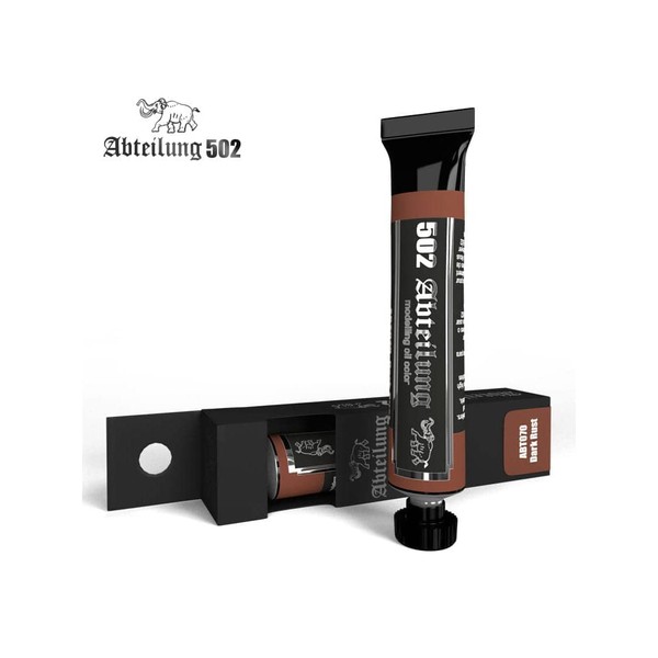 Abteilung 502 Oil Colour ABT070 Dark Rust (20 ml Tube)