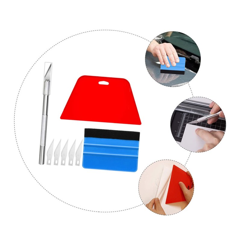 FUNOMOCYA Window Tinting Kit Window Tint Tool Set Car Wrap