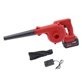 JAYGOVAN Leaf Blower Cordless 21V Electric Cordless Leaf Blower with Battery and Charger, Mini Leaf Blowers 1Ah Lightweight Battery Powered Leaf Blowers Portable for Lawn Care, Patio, Blowing Leaves