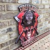 Firefighter First In Last Out Fire Dept. Metal Sign Wall