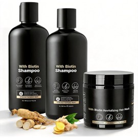 Champú Anticaída, Champú Hair Shampoo, Shampoo Reparación Brillante y Nutrición, Acondicionador Fuerza Anti-Caída, Fortalece Raíces, Refresca El Cuero Cabelludo y Repara El Cabello Dañado