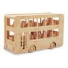 Quay Double-Decker Bus Woodcraft Construction Kit FSC