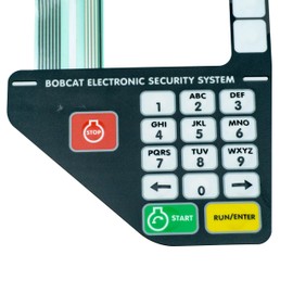 Heavens Horse, skid steer loader deluxe instrument panel key panel 6672348-A, 6678682-A, 6683171-A, suitable for Bobcat equipment 751, 753, 763, 773, 863, 864, 873, 963, S130, S150, S160, S175, S185