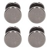 100 Sets Metal Chicago Binding Screws Electroplated Brass Arc Surface