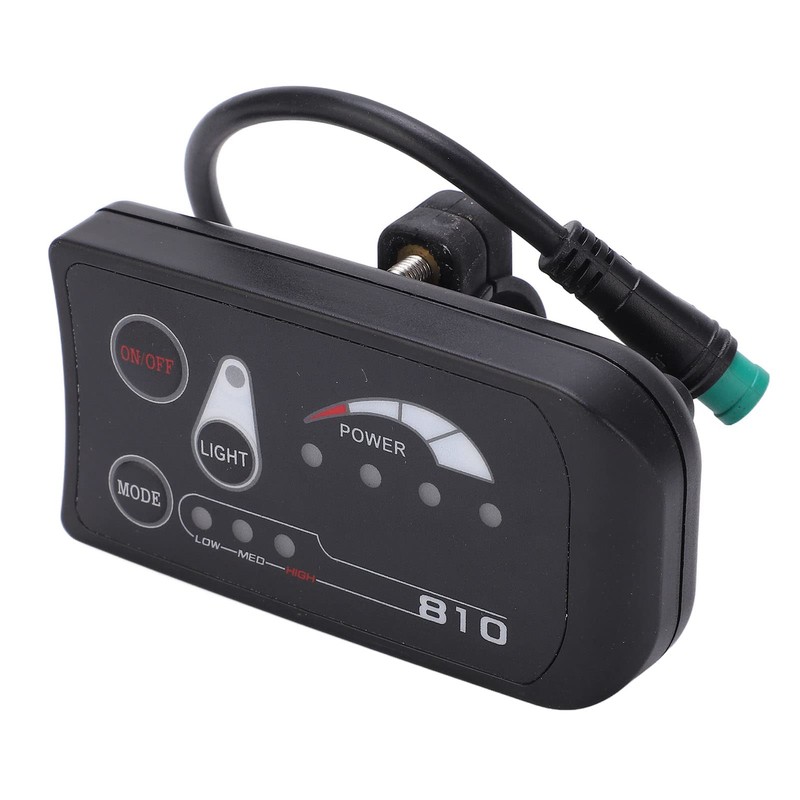Yctze LED S810 Electric Bicycle Display 36 V Display Plastic