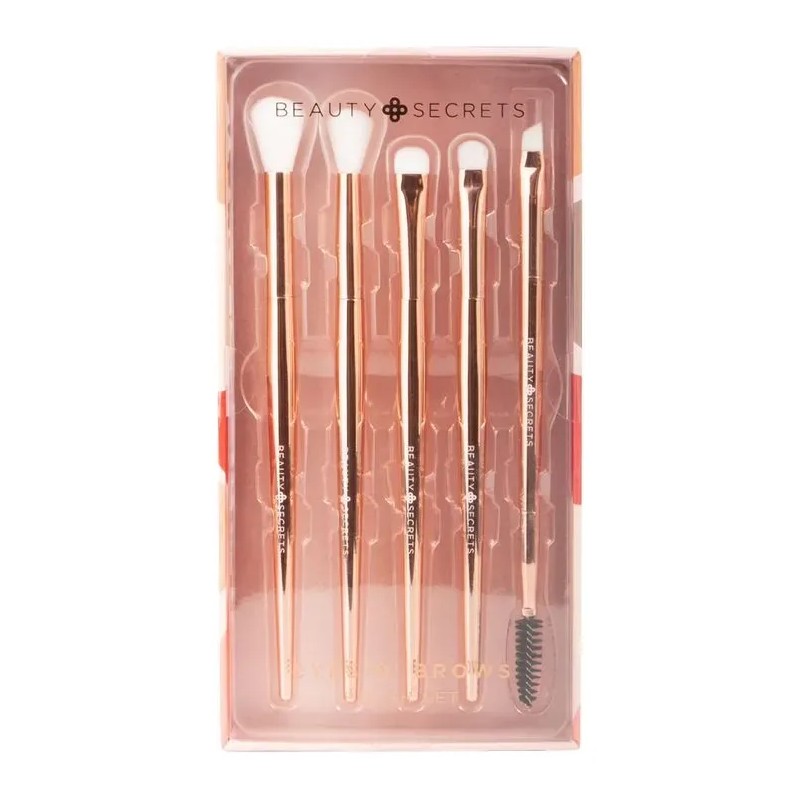 Set De Brochas Professional Eye Set Beauty Secrets 5 Pzas