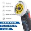 HIGHDRIL 2PCS Diamond Tile Cutting Disc - 75 mm x