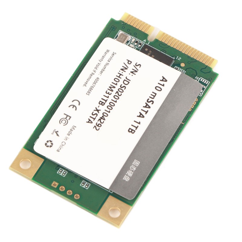 Internal Gaming SSD MSATA 6Gbps 3D TLC NAND ECC 500MB/s