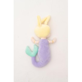 Muñeca Infantil Tela Peluche Sirena Morada