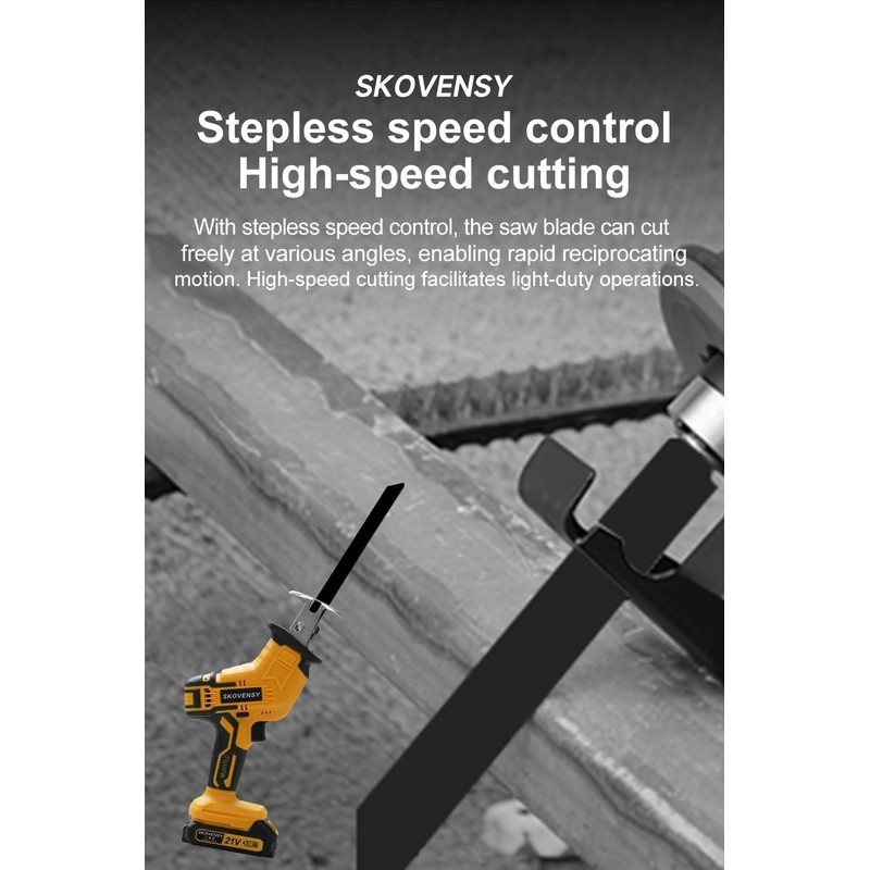 Cordless Reciprocating Saw YELLOW