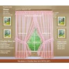 Today's Curtain, Emelia Priscilla Sheer Pair 60" W x 63"