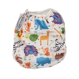 Tinker Tot Baby Reusable Swim Nappy - Small & Large Swim Nappies; Adjustable, Washable; Child, Toddler and Baby