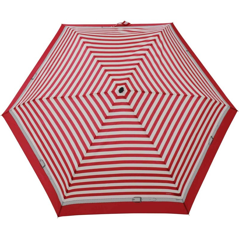 Doppler Pocket Umbrella Carbon Steel Slim Delight, red