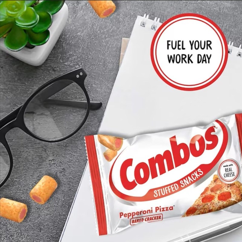 Combos Pepperoni Pizza Cracker, 18 Count (COOKIE&CRACKE