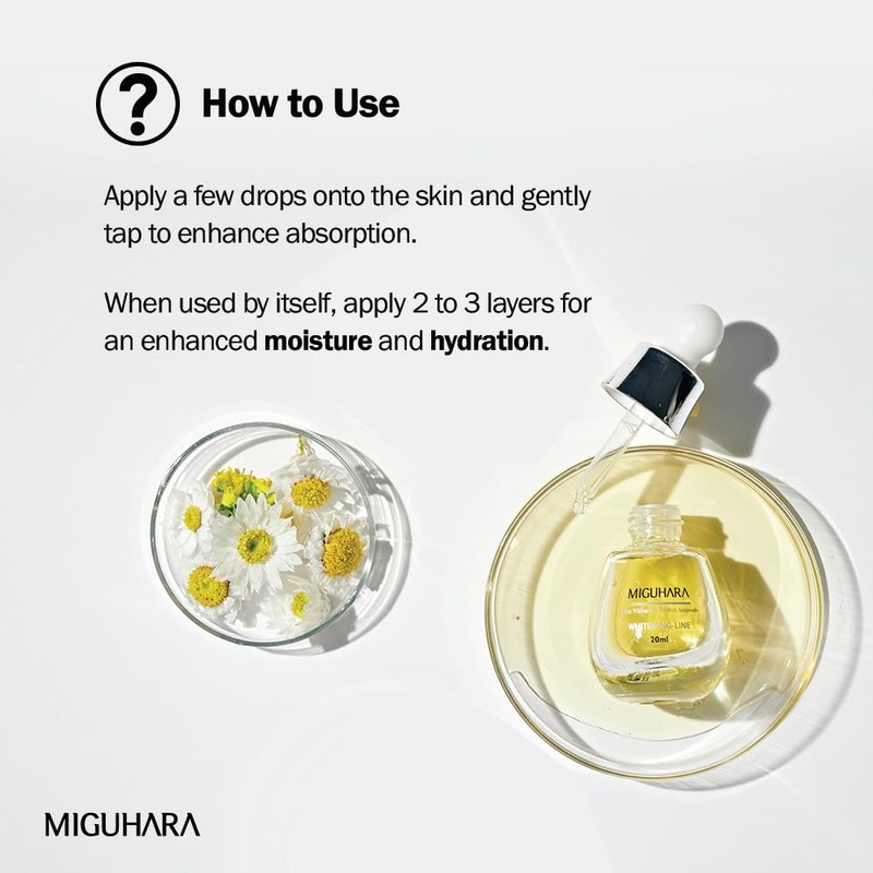 MIGUHARA Ultra Grow Perfect Ampoule, 0.7 fl oz (20 ml)