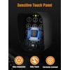 JUJIANG TKM-01 Touch Panel Wireless Gate Keypad with Outdoor Keypad