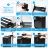 Relaxweex Under Desk PC Mount for Standing Desk Fits 65mm×45mm