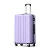 Strenforce Hardside Luggage with Spinner Wheels TSA Lock,Checked-Medium 24-Inch,Lavender Purple