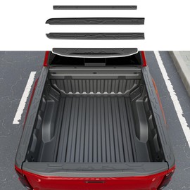 xipoqix 4PCS Truck Bed Rail Cap Compatible with 2023-2025 Chevy Colorado GMC Canyon Truck Side Tailgate Rail Protectors Cover Replacement for 2023-2025 Chevy Colorado Accessories