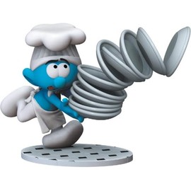 Plastoy - Smurf Stack of Plates