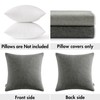 EMEMA Waterproof Cushion Cover Outdoor Waterproof Sofa Cushion Decorative Cushion