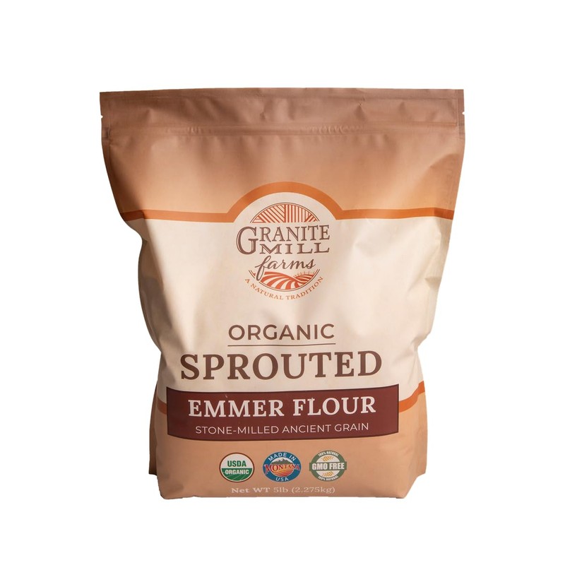 Sprouted Organic Ancient Grain Flour Collection by Granite Mill Farms,
