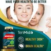 2 Packs Moringa Capsules, 4 Months Supply with Turmeric, Ashwagandha,