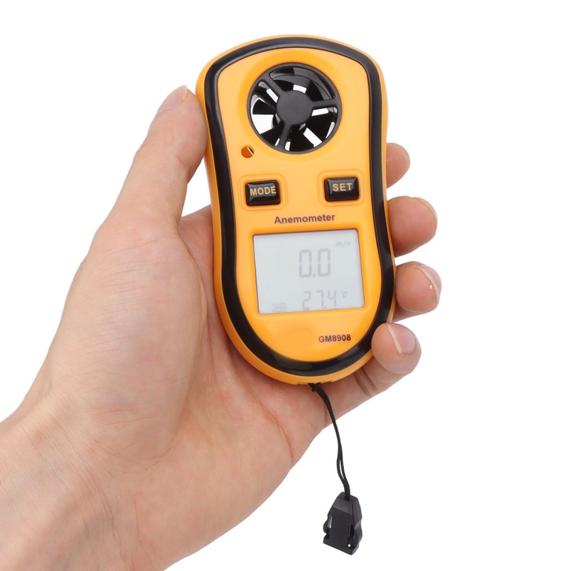 Handheld Digital Anemometer Pocket Wind Meter Handheld Mini Wind Speed