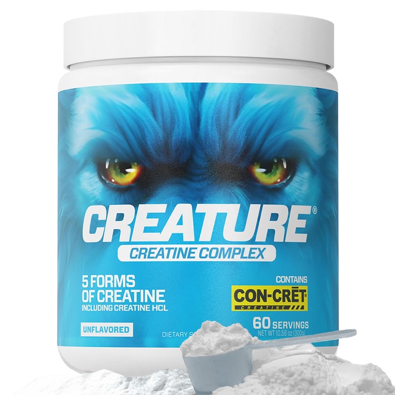 CREATURE Complejo de creatina monohidrato de creatina en polvo con