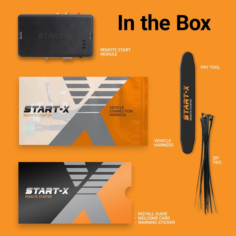 Start-X Remote Starter Kit for Jeep Wrangler JL & Gladiator