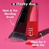 e.l.f. Tinta Sheer For It Blush Tint Left on Red