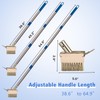 GHWMYD Moss Grout Remover Brush Tool with Detachable 64.9Inch Handle