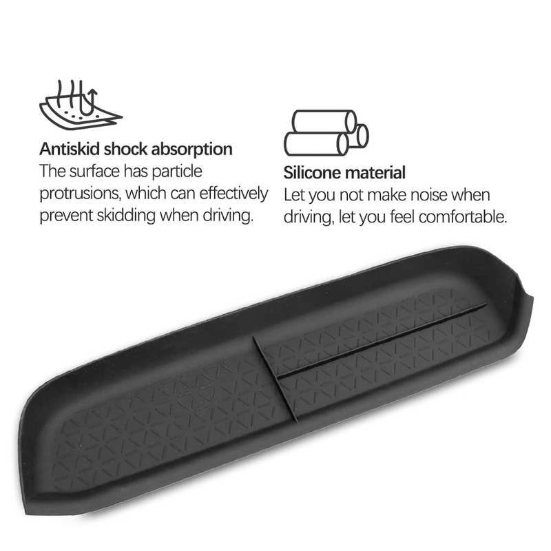 yboueo Passenger Storag Tray Organizer Classification Mat Compatible with Toyota